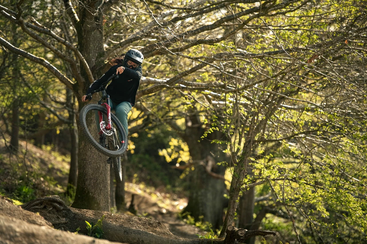 Santa Cruz Bronson 4 C MX XT Gloss Moss Et Blue – Image 5