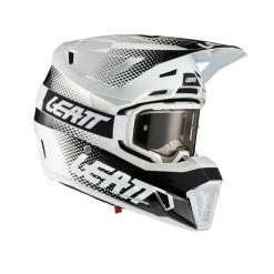 LEATT Casque Y Compris Lunettes 7.5 V22 Uni Blanc