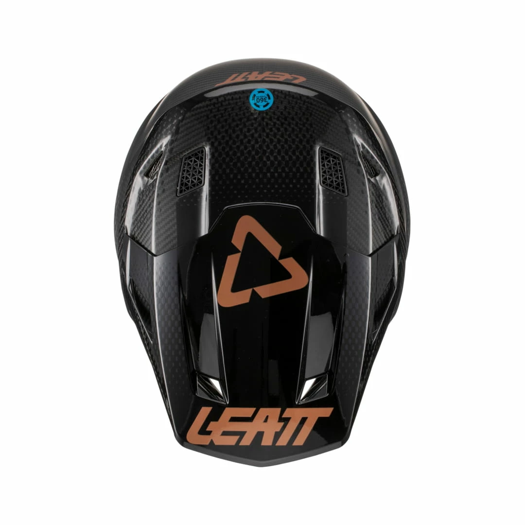 LEATT Casque Y Compris Lunettes 9.5 V22 Carbon Noir – Image 2