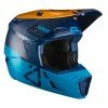 LEATT Casque De Motocross 3.5 V21.4 - Bleu
