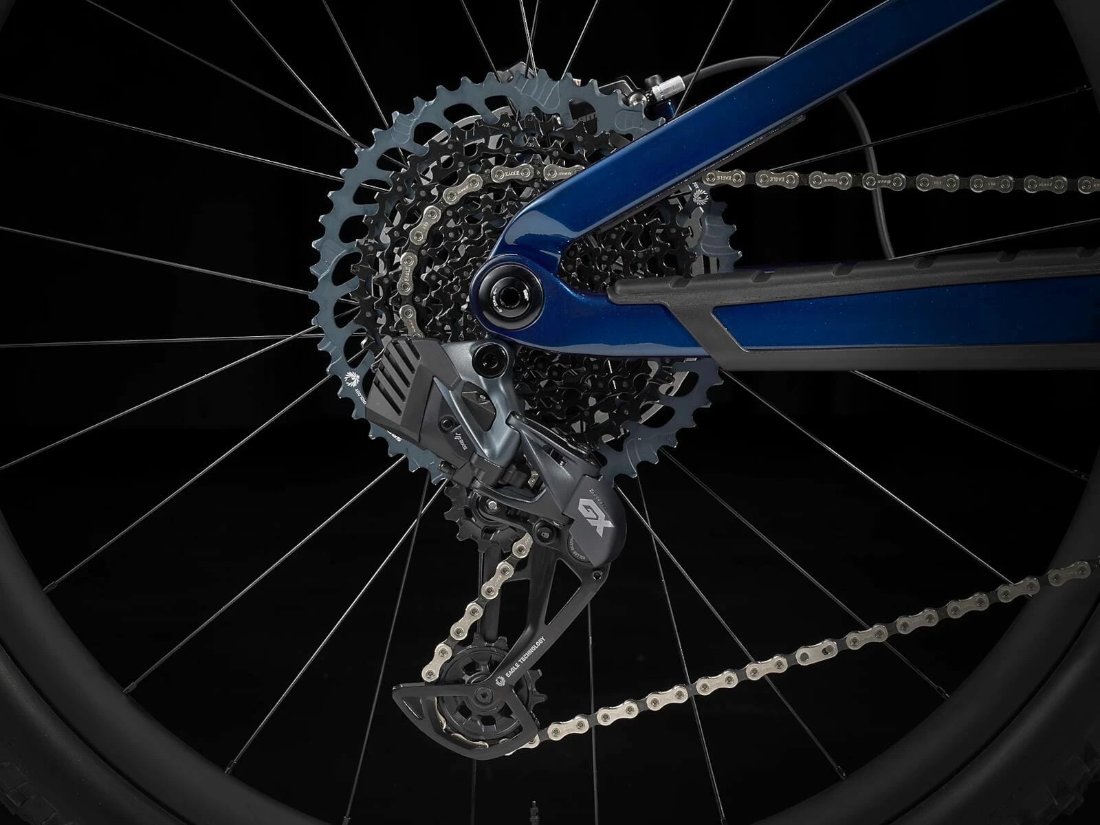 Trek Fuel EX 9.8 GX AXS Gen 6 Mulsanne Blue – Image 8