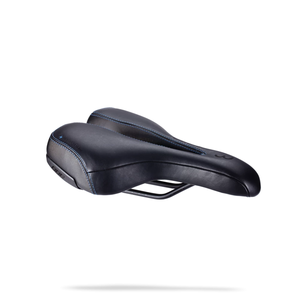 BBB Selle SportPlus Active Leather Mémoire De Forme 170x 270mm Noir