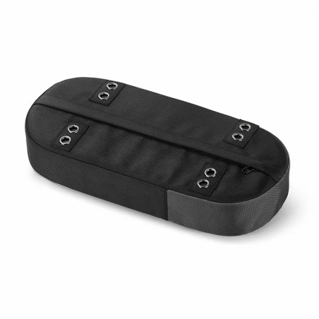 Coussin Porte-bagage Vélo Tissu Recyclé URBAN PROOF Noir Gris – Image 3