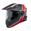 IXS 208 2.0 Casque Moto - Noir-rouge Mat