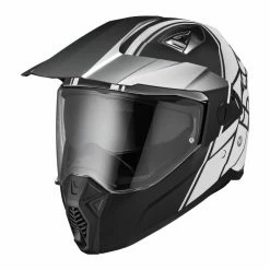 IXS 208 2.0 Casque Moto - Noir Et Blanc Mat