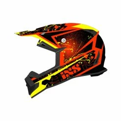 IXS 361 2.0 Casque Moto Red Black Yellow