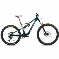 Orbea RALLON M-TEAM Jade Green Carbon (Gloss)-Stone Silver (Matt)