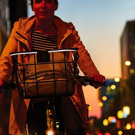 Panier Vélo Guidon Alu BASIL Bremen Avec LED – Image 2