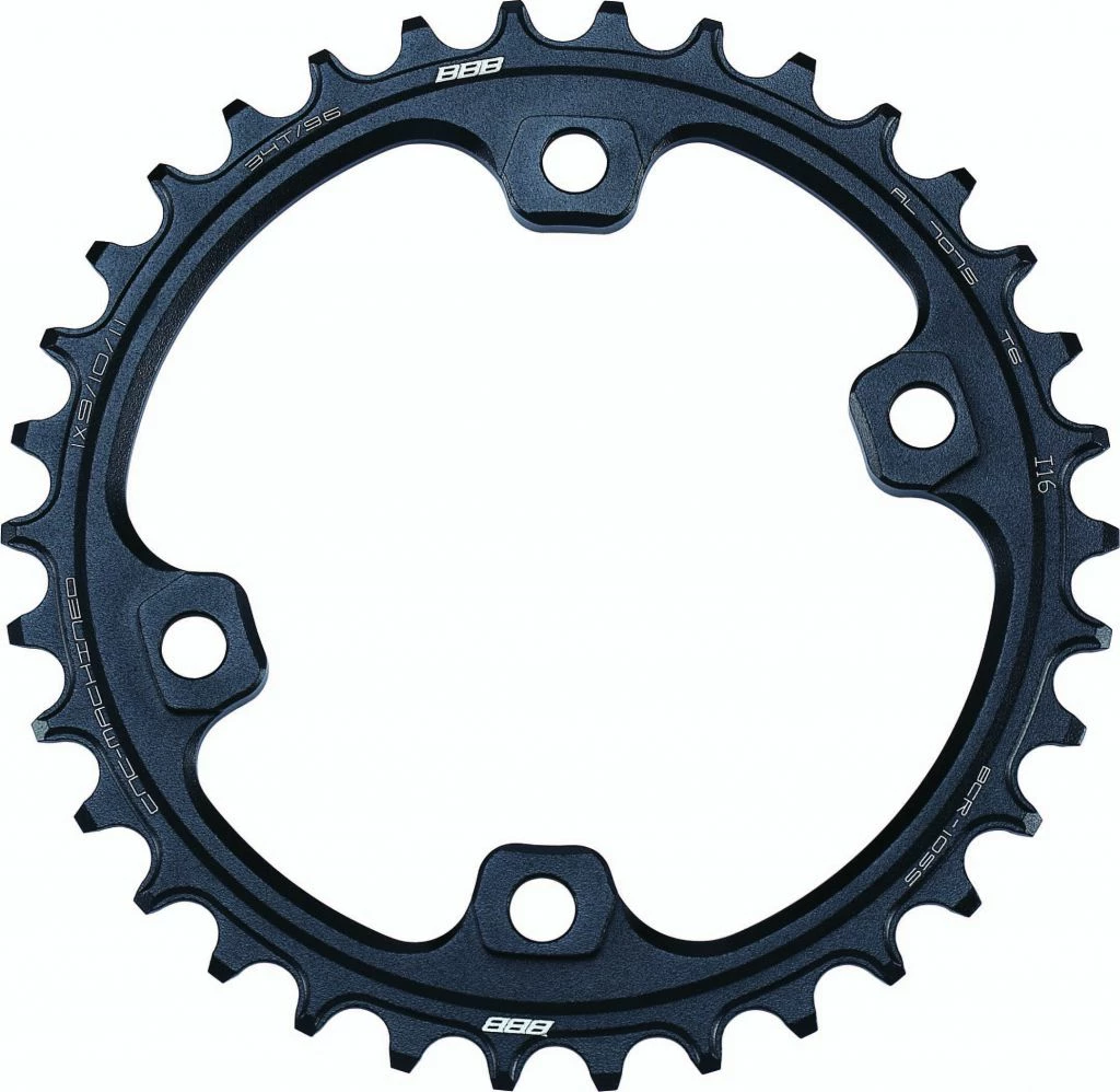 BBB Plateaux VTT MTBgear 1 X11 Shimano XT M8000 96mm 30, 32, 34, 36 Dents – Image 2