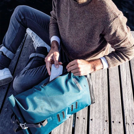 Sac à Dos Ortlieb étanche Noir Commuter Daypack City – Image 3