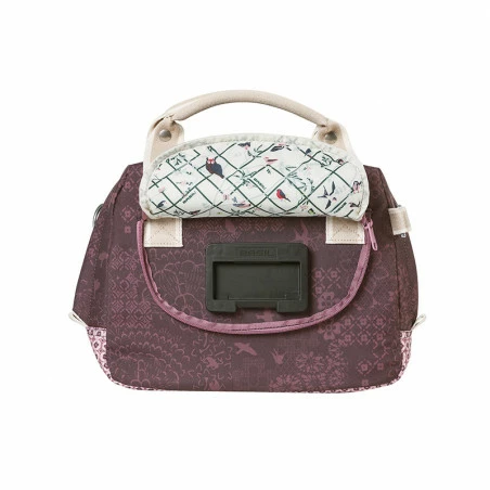 Sacoche De Guidon Vélo BASIL Bohème 8L Rouge Figue – Image 4