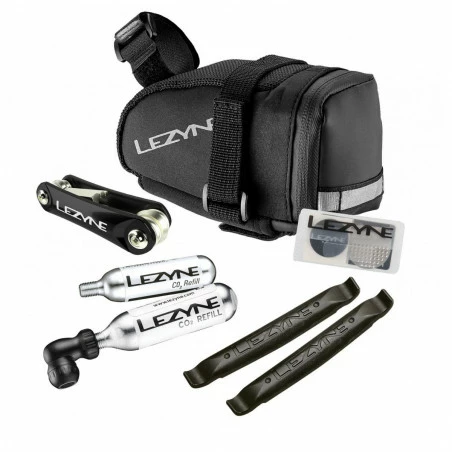 SACOCHE LEZYNE M CADDY Chargée/ CO2-KIT