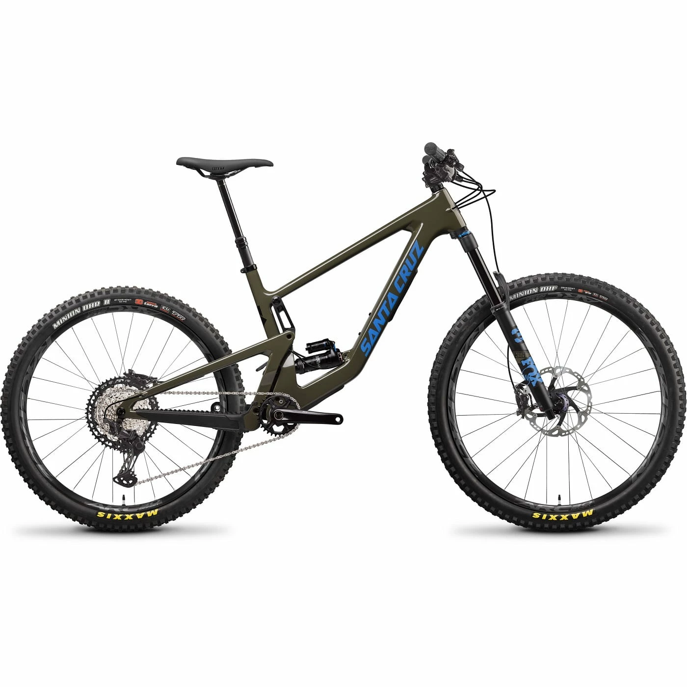 Santa Cruz Bronson 4 C MX XT Gloss Moss Et Blue
