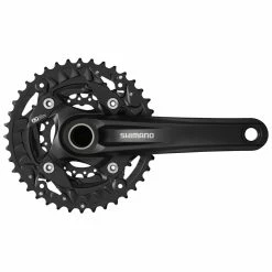 SHIMANO Pédalier 10v Noir Deore MT500-3 40/30/22D 175mm